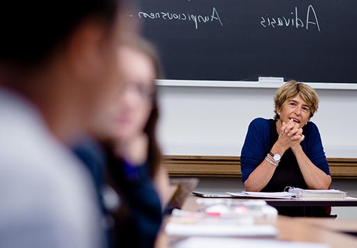 faculty in class